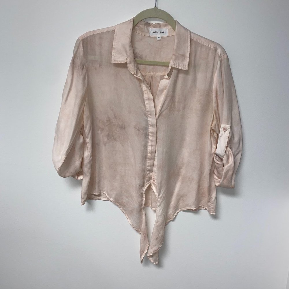 Bella Dahl Pink Button Down